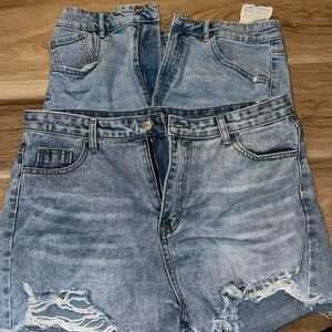 NWOT denim short bundle - 2 pairs